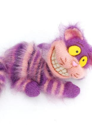 Чеширский кот, котенок игрушка ручной работы. handmade6 фото