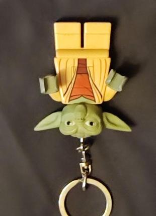 Брелок для ключів lego® star wars yoda3 фото