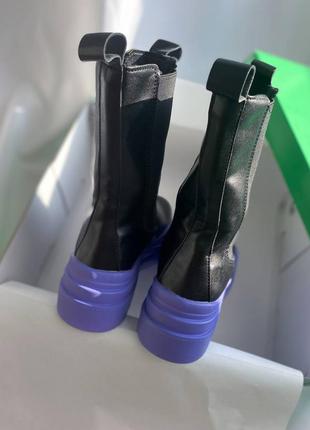 Люксові черевикі purple4 фото
