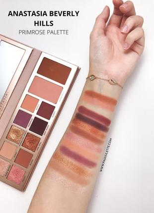 Палетка теней, для лица anastasia beverly hills primrose6 фото