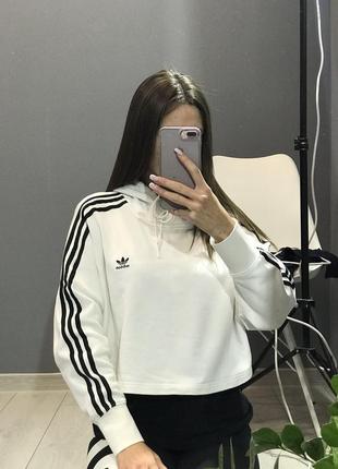 Худі кофта adidas з лампасами