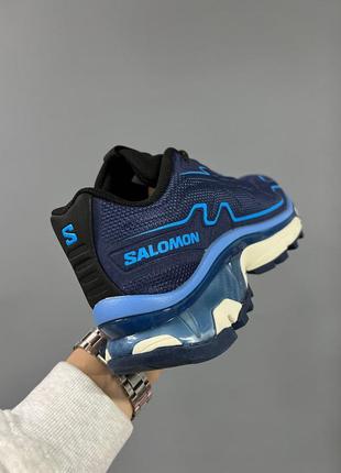 Мужские кроссовки salomon xt-slate advanced dark sapphire blue ashes6 фото