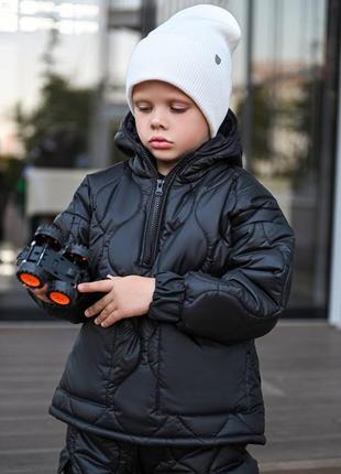Детский зимний костюм, куртка и штаны, 98-134р.9 фото