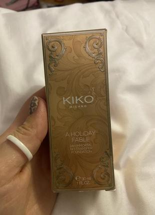 Тональна основа kiko milano2 фото