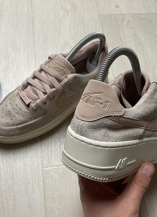 Женские кожаные кроссовки nike air force 1, размер 37-387 фото