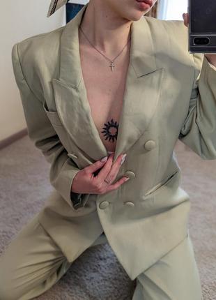 ❤️итальялия🇮🇹 брючный винтажный костюм двойка🔥 олд мані🧥😱 двухбортный пиджак+брюки⚜️вынтаж2 фото