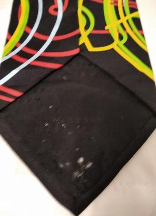 Галстук  краватка з абстрактним малюнком4 фото