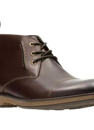 Ботинки демисезонные clarks hinman mid1 фото