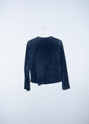 Замшевая куртка - косуха mango размер eur l usa m5 фото