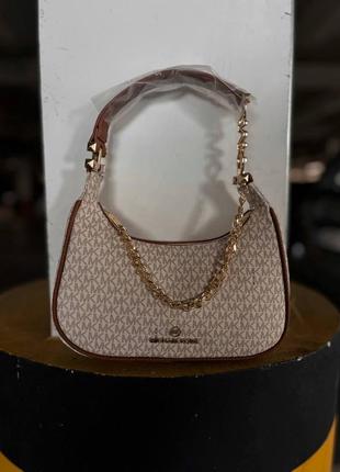 Michael kors bag beige/brown1 фото