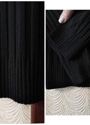 Вискозный пуловер джемпер yessica женский пуловер в рубчик лапша чёрный джемпер лапша8 фото