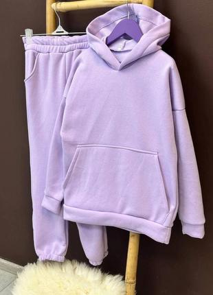 Мега крутий теплий костюм, з начосом