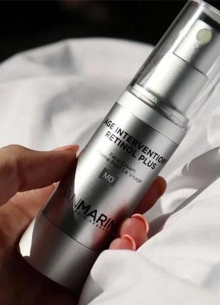 Крем-акселератор с ретинолом для борьбы с видимыми возрастными изменениями jan marini age intervention retinol plus md