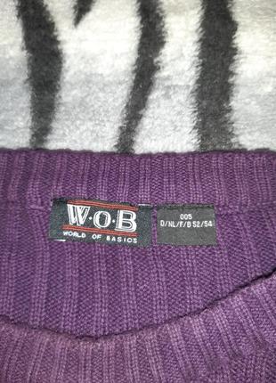 Пуловер,бренд w.o.b.3 фото
