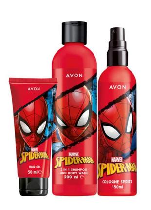 Набор «marvel spider-man» из трех средств для парней