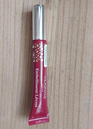 Clarins instant natural light lip perfector блиск для губ 18 intense garnet1 фото