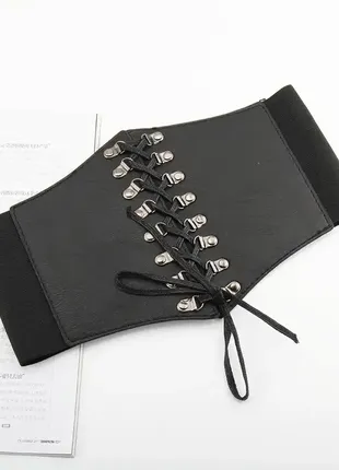 Корсет жіночий на шнурівці батал