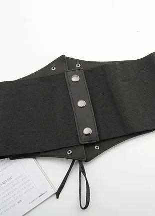 Корсет жіночий на шнурівці батал