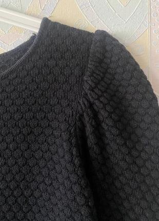Фактурный свитер хлопок4 фото