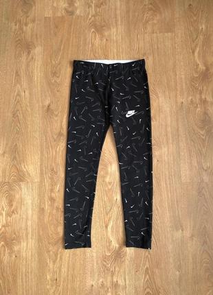 Спортивные лосины леггинсы nike монограм