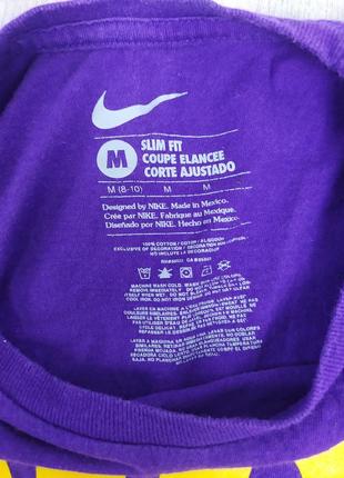 Женская футболка фиолетовая nike с надписью no excuses just do it размер m6 фото