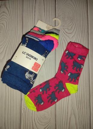 ,7-9 лет 5 пар носка носки детские