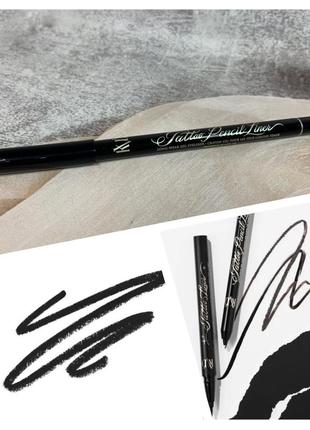 Стойкий карандаш лайнер kat von d kvd beauty tattoo pencil liner waterproof long-wear gel eyeliner