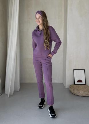 Женский теплый костюм теплый спортивный костюм модные теплые костюмы теплый костюм на флисе теплый костюм свитшот и штаны классический костюм