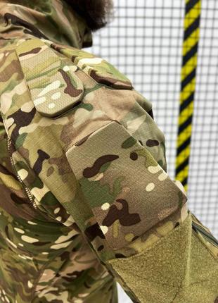 Військова форма зсу, тактичний бойовий комплект одягу g4 - колір мультикам із захистом, розмір m-3xl10 фото