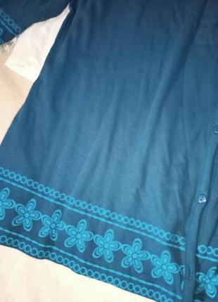 Супер батал!котоновая блузка ,вязка лапша,60-64ращм,sheego2 фото