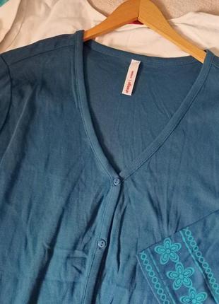 Супер батал!котоновая блузка ,вязка лапша,60-64ращм,sheego3 фото