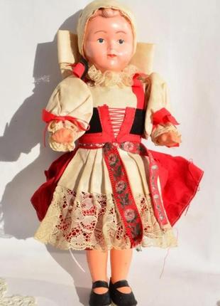 Старовинна лялька в гарному одязі (повний комплект)4 фото