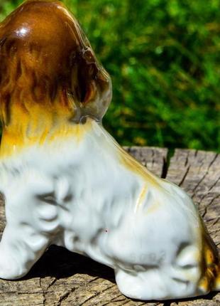 Скульптура собака,собачка,щеня! germany! рідкісна!3 фото