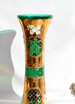 Богемське скло вазу6 фото