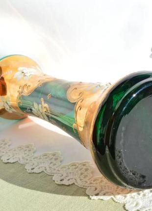 Богемское стекло ваза