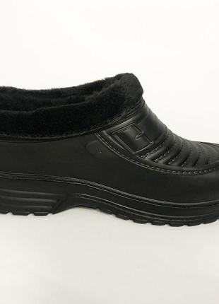 Ботинки мужские утепленные. 46 размер. rh-371 цвет: черный