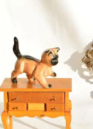 Статуетка мініатюрна сіамська кішка1 фото