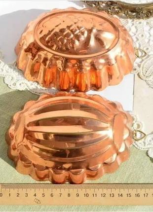 Медные формы для выпечки