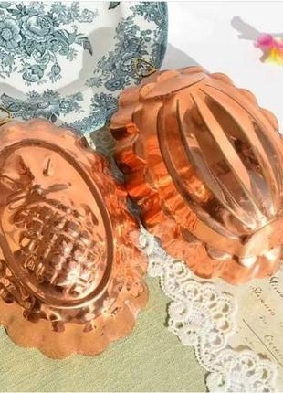 Медные формы для выпечки