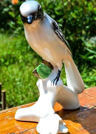 Скульптура,птиця! пташка! фарфор!2 фото