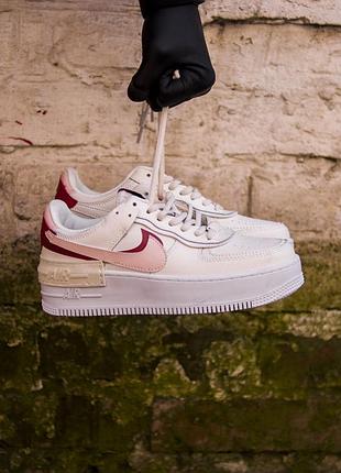 Женские кроссовки nike air force 1 low shadow