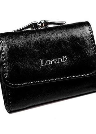 Гаманець жіночий шкіряний lorenti 55287-bpr-rfid-1325 black