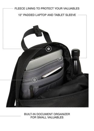 Рюкзак eastpak tecum w  черный one size (7dek0a5b9x80w one size)9 фото