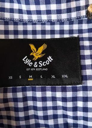 Чоловіча сорочка lyle scott, розмір м, рубашка5 фото