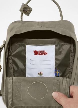 Сумка женская из ткани fjallraven kanken sling4 фото