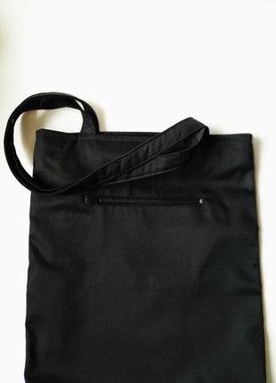 Экосумка, женская сумка, черная сумка5 фото