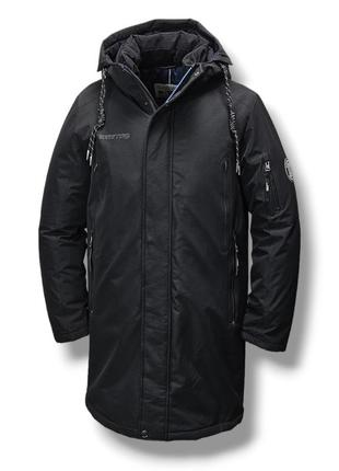 Чоловіча зимова куртка black vinyl 2281