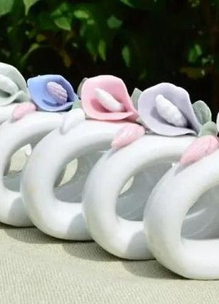 Кільця для серветок! набір ніжних кілець для серветок! німеччина.