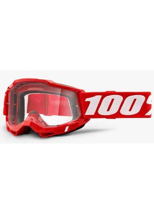 Окуляри 100% accuri 2 otg goggle red - clear lens, otg, otg