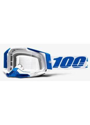 Окуляри 100% racecraft 2 goggle isola - clear lens, clear lens, clear lens